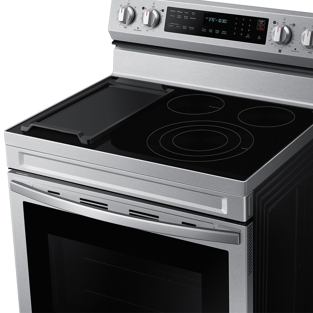 Samsung 6.3 Cu. Ft. Smart Freestanding Electric Range in Fingerprint Resistant Stainless Steel, , large