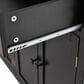 HOMLUX 54" Kitchen Island Cart with Solid Wood Top and Locking Wheels in Black, , large