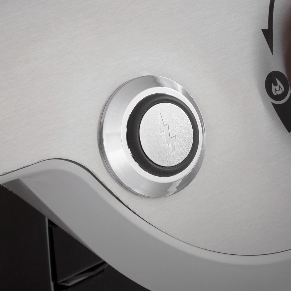 Weber Genesis S-435 Liquid Propane Gas Grill in Stainless Steel, , large