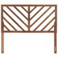Baxton Studio Belisma King Slat Headboard in Ash Walnut, , large