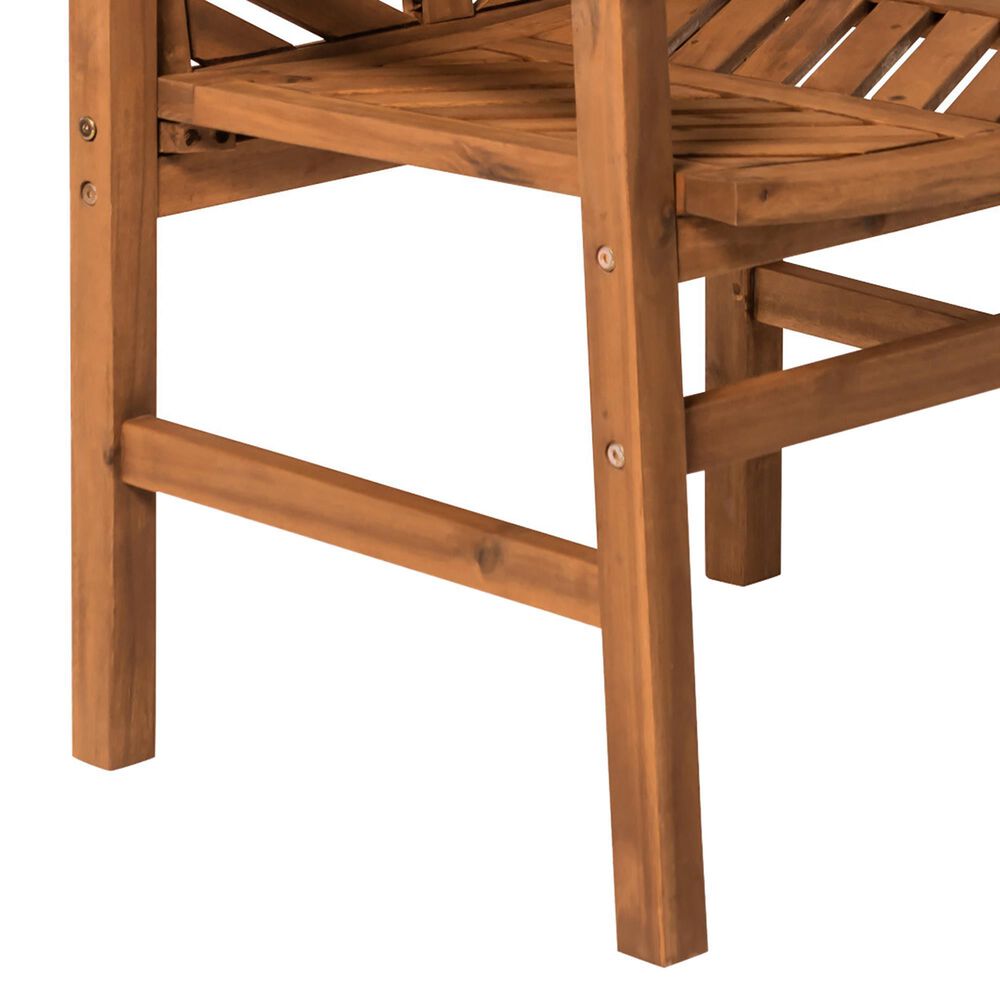 Walker Edison Vincent Patio Chair in Brown &#40;Set of 2&#41;, , large