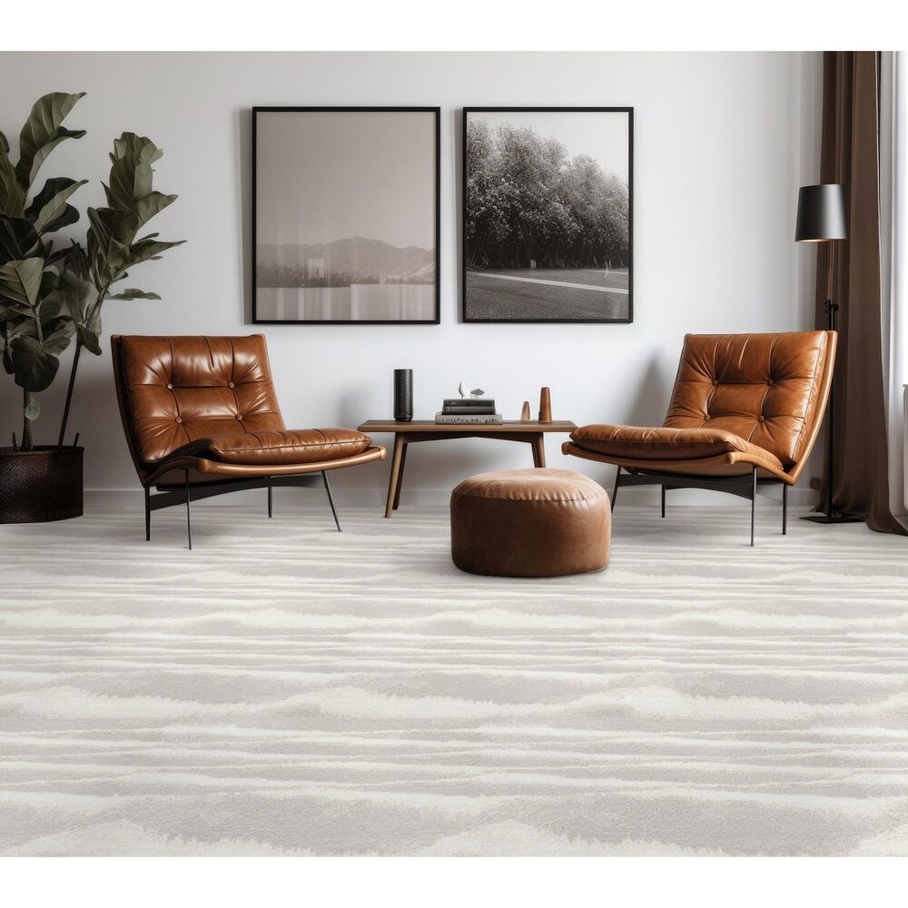 Stanton Illusionist Vanishing Point Carpet in Pearl, , large