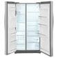 Frigidaire Gallery 22.3 Cu. Ft. Counter Depth Side-By-Side Refrigerator in Stainless Steel, , large