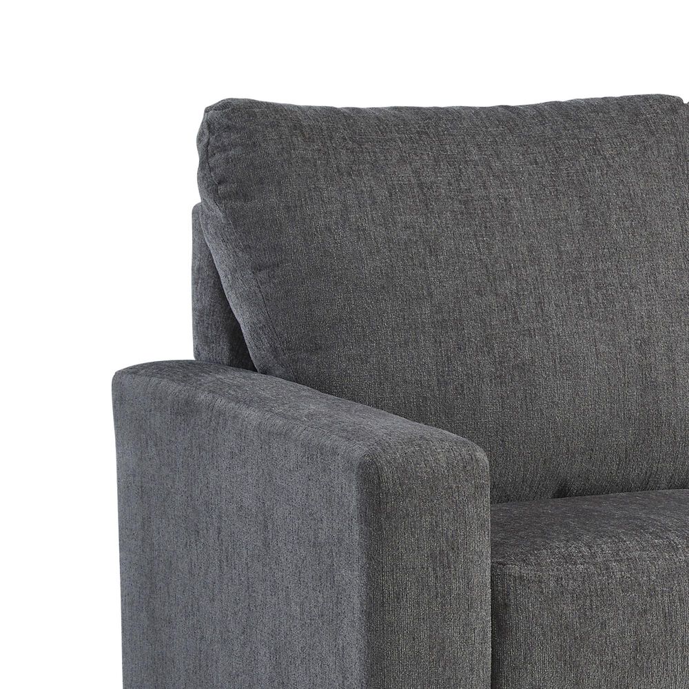 Ashley Rannis Stationary Queen Sofa Sleeper in Pewter, , large