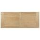 Legacy Classic Furn Direct Shp XXX"s and OOO"s Dining Table in Amber and Cocoa - Table Only, , large