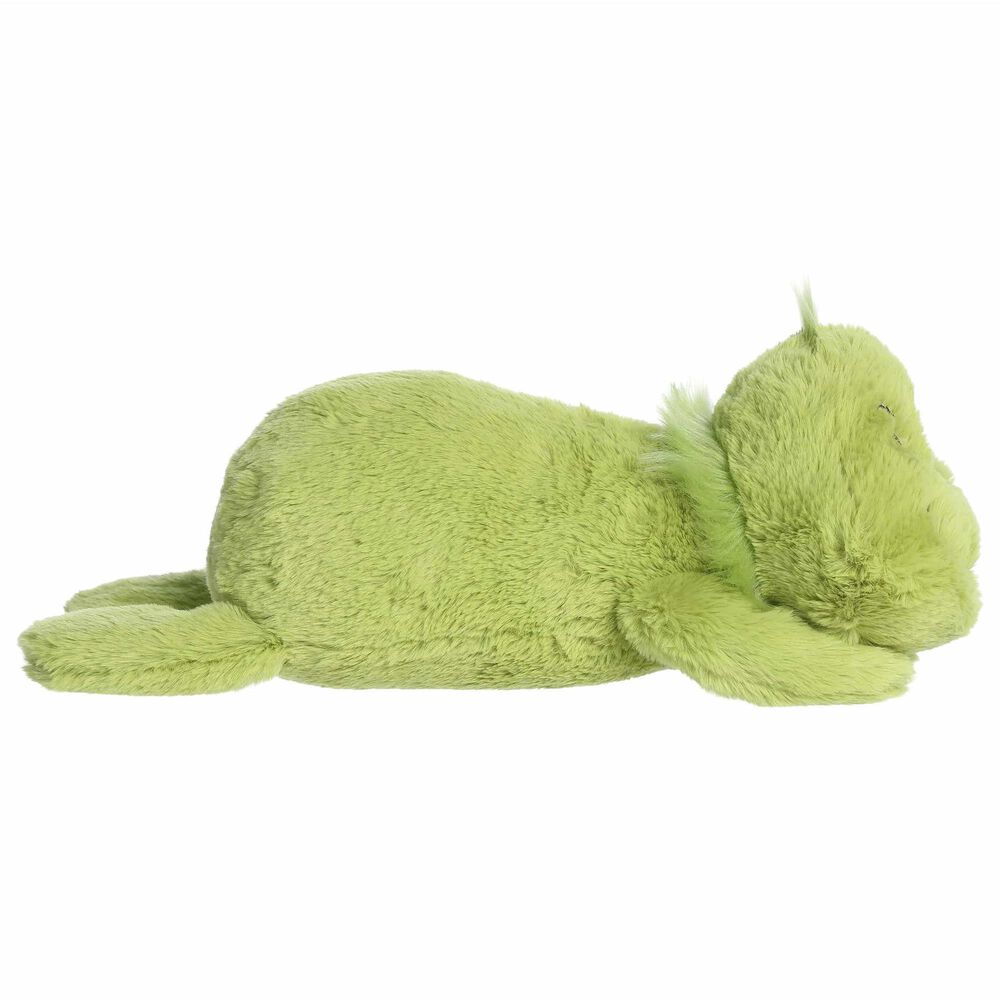 Aurora Snoozles 18&quot; Grinch Plush in Green, , large