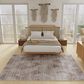 Central Oriental Rugease Velveteen Nella 7"6" x 9"6" Gray and Ivory Area Rug, , large