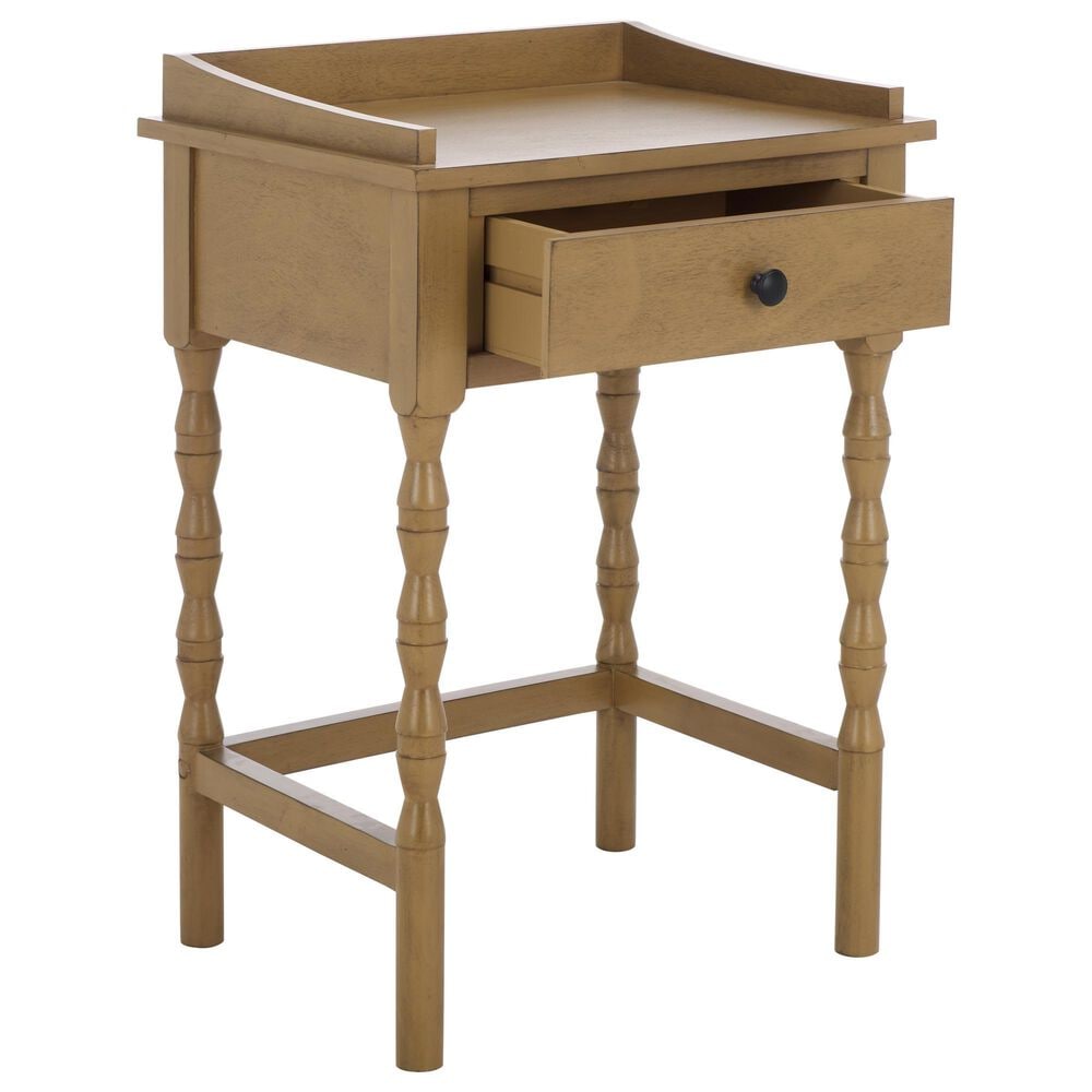 Safavieh Astaroth End Table in Desert Brown, , large