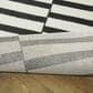 Balta Rugs Dewey Ultra Light Striped 5"3" x 7" Charcoal Area Rug, , large