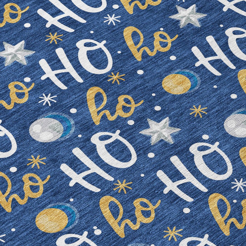 Dalyn Rug Company Wonderland WN18 3&#39; x 5&#39; Navy Indoor/Outdoor Area Rug, , large