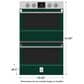Hestan 30" Double Electric Wall Oven with Convection and TwinVection in Grove, , large