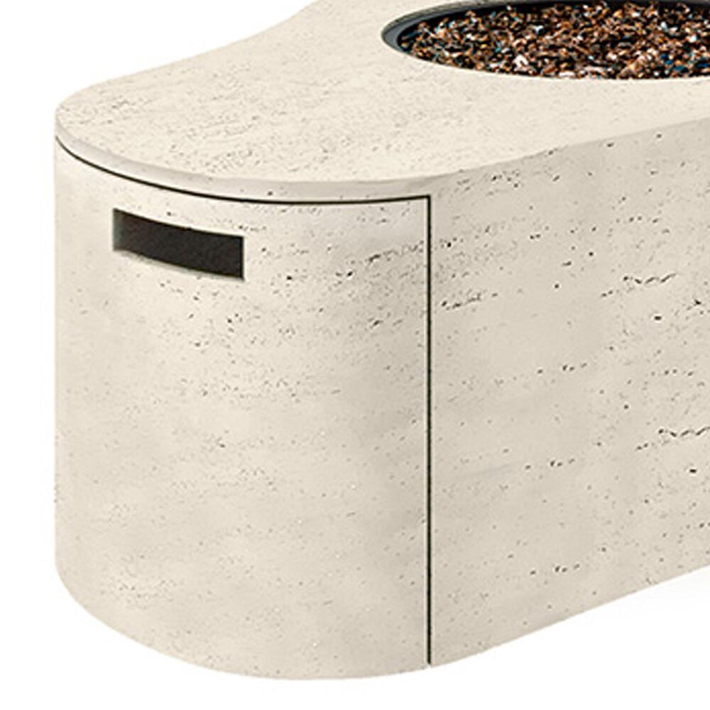 Ebel Outdoor Furniture Tahoe Fire Pit Table in Shell, , large