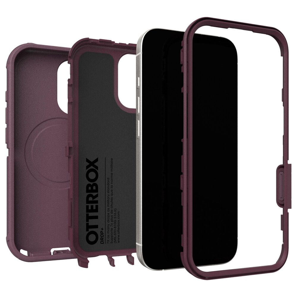 OtterBox Defender Pro MagSafe Case for iPhone 17 in Purple Mystery, , large