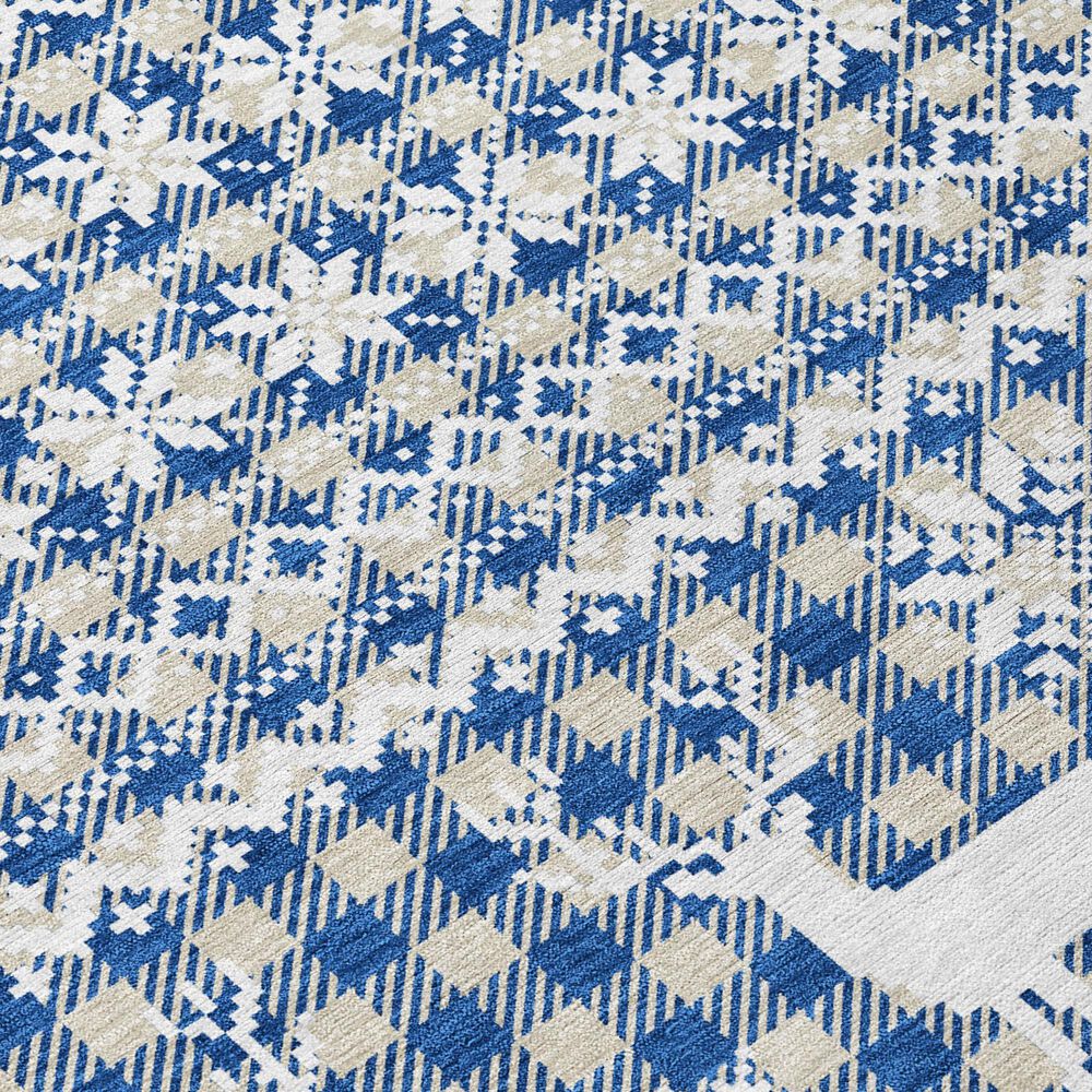 Dalyn Rug Company Wonderland WN28 3&#39; x 5&#39; Navy Indoor/Outdoor Area Rug, , large