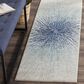 Safavieh Evoke EVK228A 2"2" x 9" Royal and Ivory Runner, , large