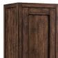 James Martin Addison 12" Petite Tower Hutch - Right in Mid Century Acacia, , large