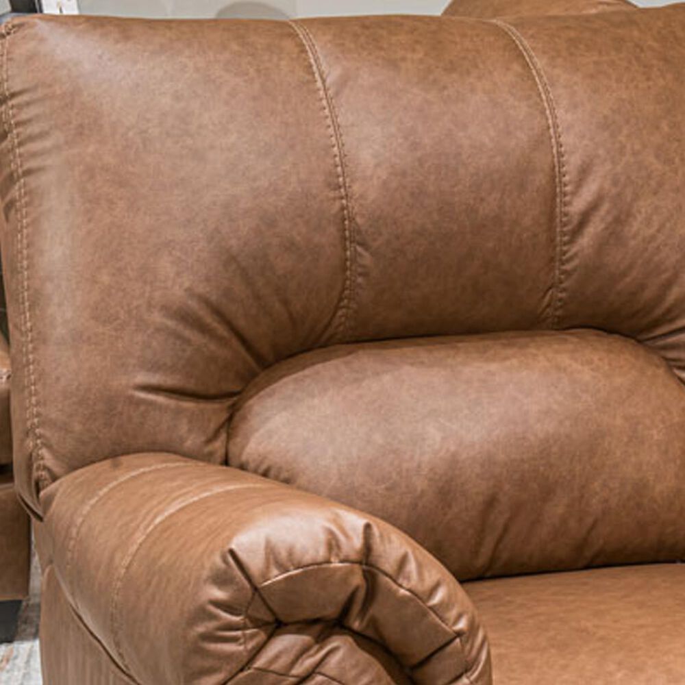 Ashley WillowBend Rocker Recliner in Caramel, , large