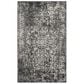 Safavieh Evoke EVK256R-3 3" x 5" Black/Grey Area Rug, , large
