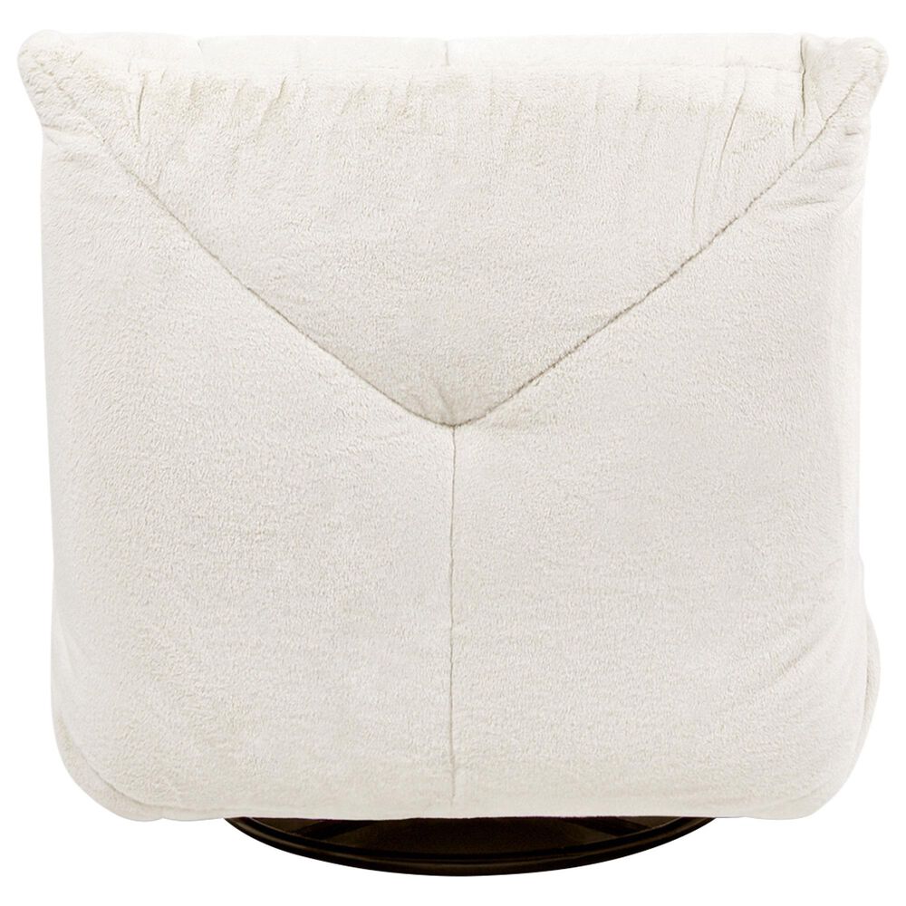 Jennifer Taylor Home Rearden Manual Swivel Glider Recliner in Pearl White, , large