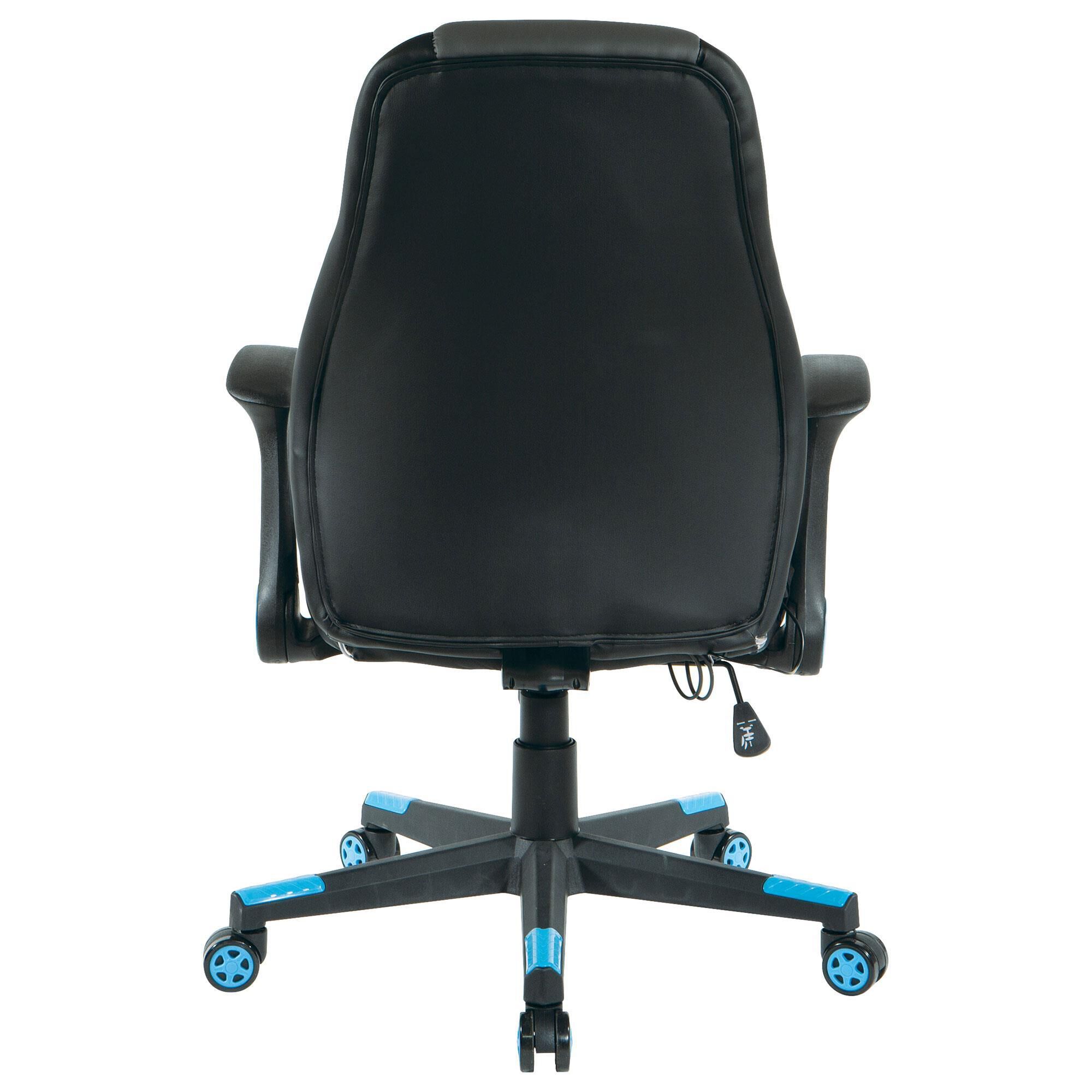 OSP Home Output Gaming Chair in Black and Blue NFM