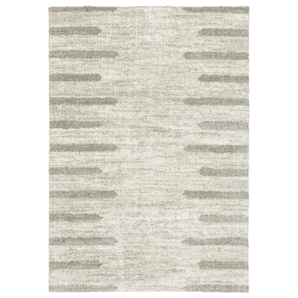 Oriental Weavers Verona Geo Shading 2" x 3" Ivory Area Rug, , large