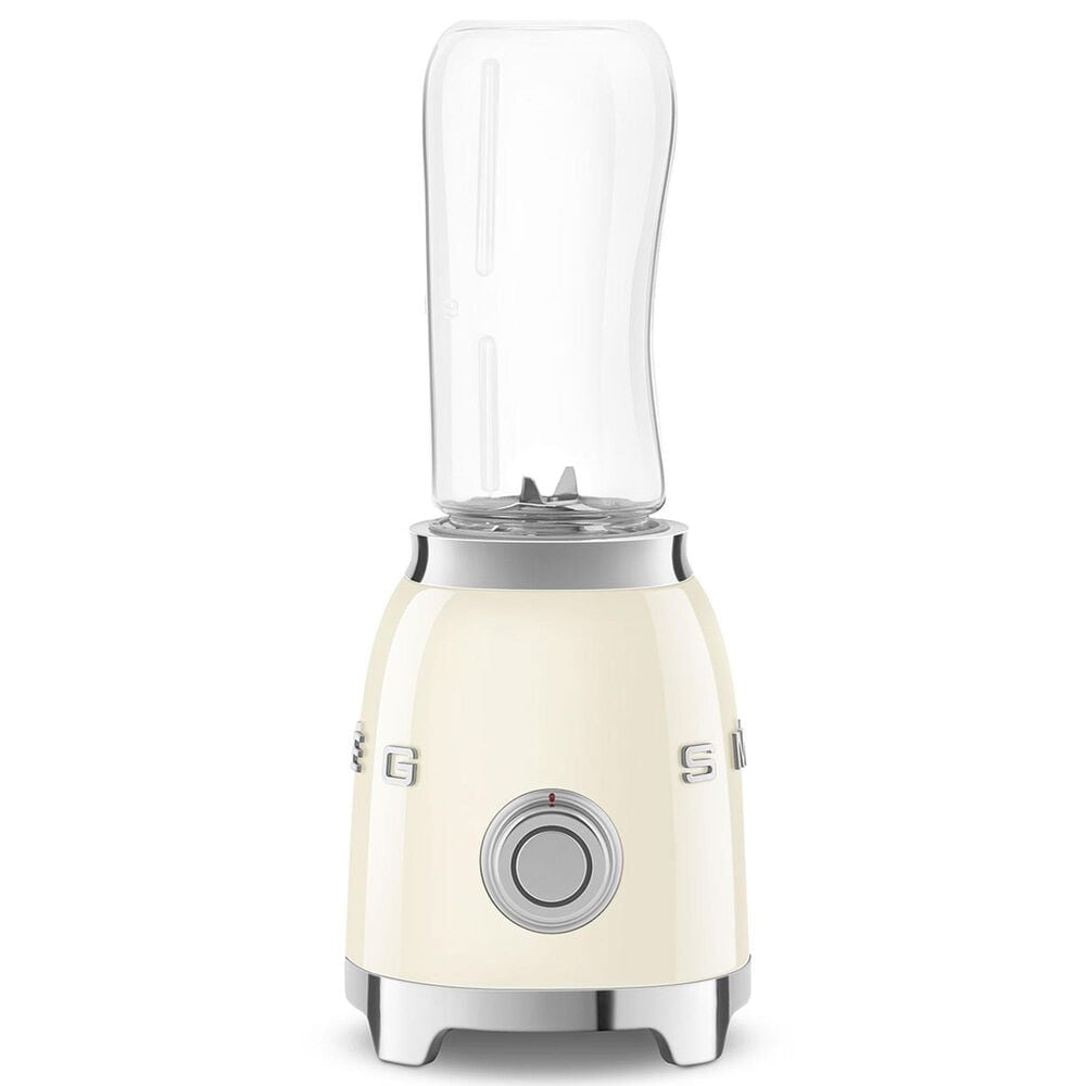 SMEG 2-Speed Personal Blender in Cream and Chrome, , large
