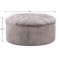 Ashley Carnaby Oversized Accent Ottoman in Dove, , large