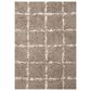 Angela Rose Amira 2"3" x 4" Khaki and Ivory Area Rug, , large