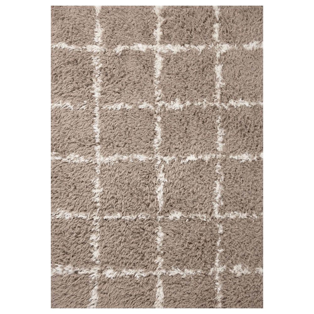 Angela Rose Amira 2"3" x 4" Khaki and Ivory Area Rug, , large
