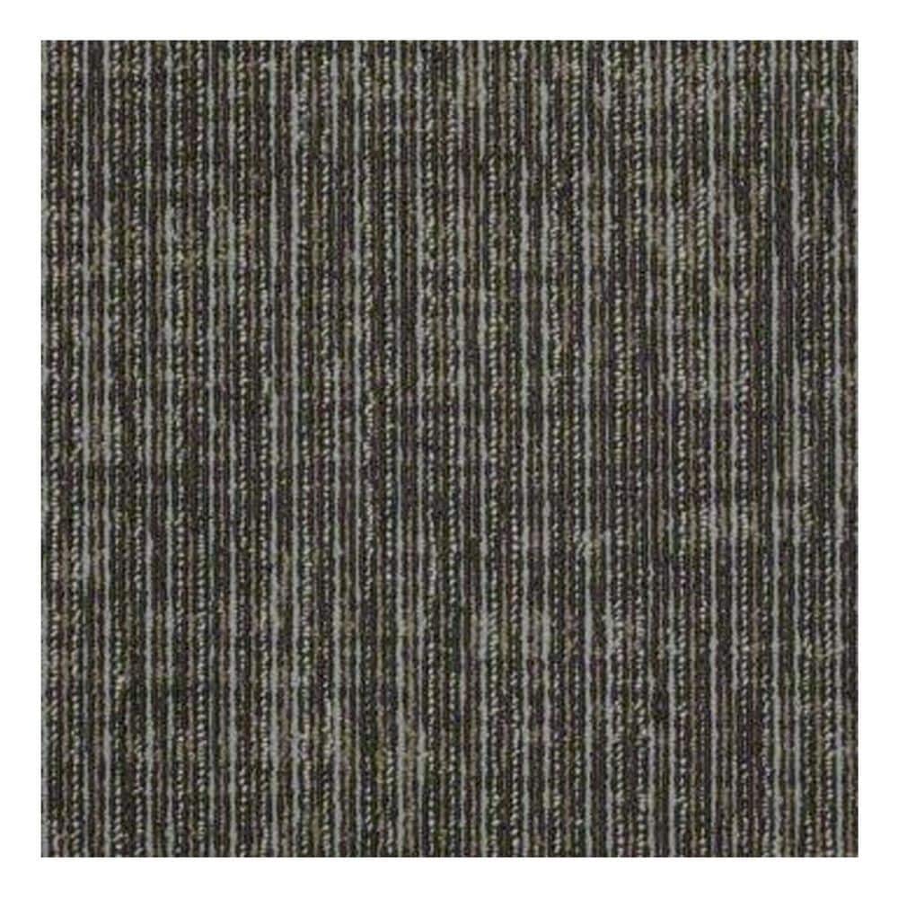 Shaw Straight Shift 18" x 36" Carpet Tile in Spark, , large
