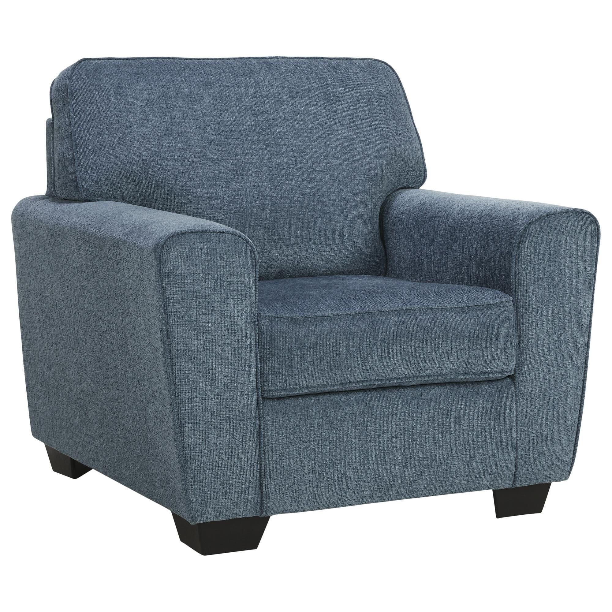 Blue and white accent chair outlet