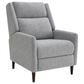 Furniture of America Selric Push Back Recliner in Gray, , large