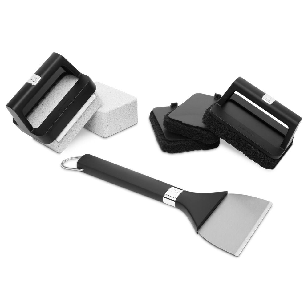 Weber 8-Piece Griddle Cleaning kit in Black, , large