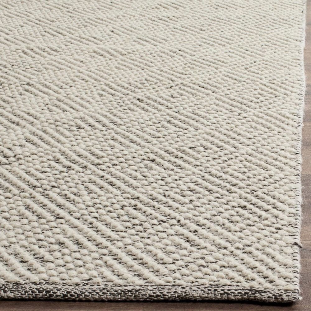 Safavieh Natura NAT503A 5&#39; x 8&#39; Ivory and Light Grey Area Rug, , large