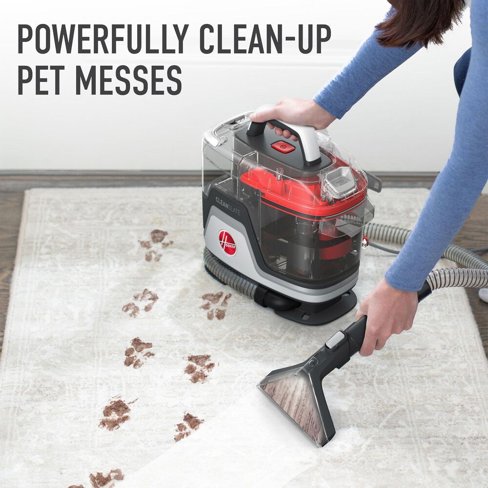Hoover CleanSlate Portable Carpet Cleaner in White, , large