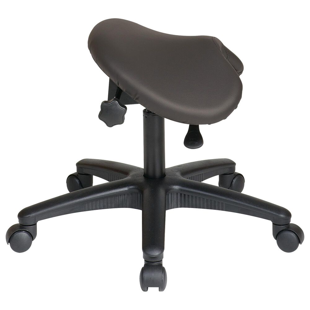 OSP Home Backless Drafting Chair in Dillon Graphite, , large