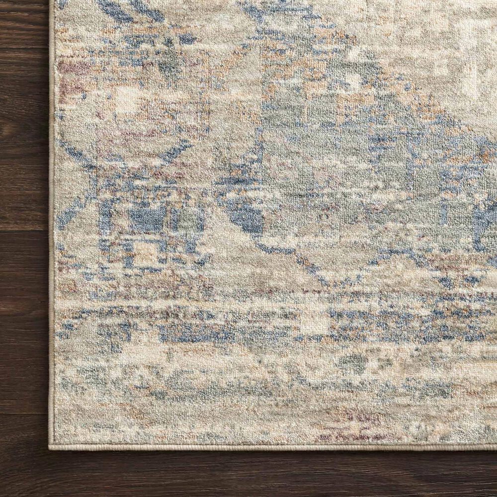 Loloi Revere REV-06 9&#39;6&quot; x 12&#39;5&quot; Ivory and Blue Area Rug, , large