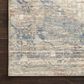 Loloi Revere REV-06 9"6" x 12"5" Ivory and Blue Area Rug, , large