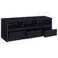 Coaster Rutland 59" TV Stand Media Console in Black, , large