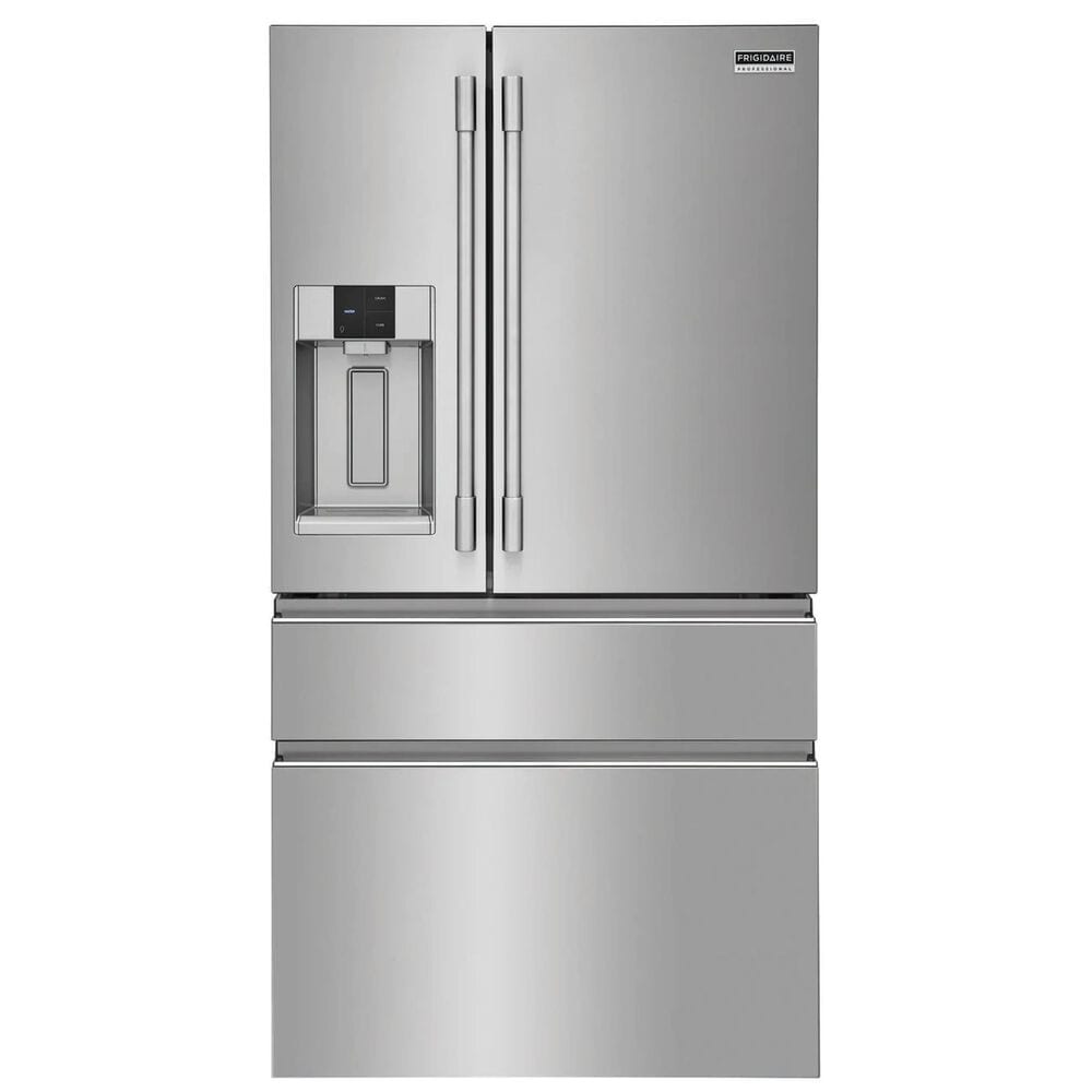 Frigidaire Professional 21.8 Cu. Ft. Counter-Depth 4-Door French Door Refrigerator in Stainless Steel , , large