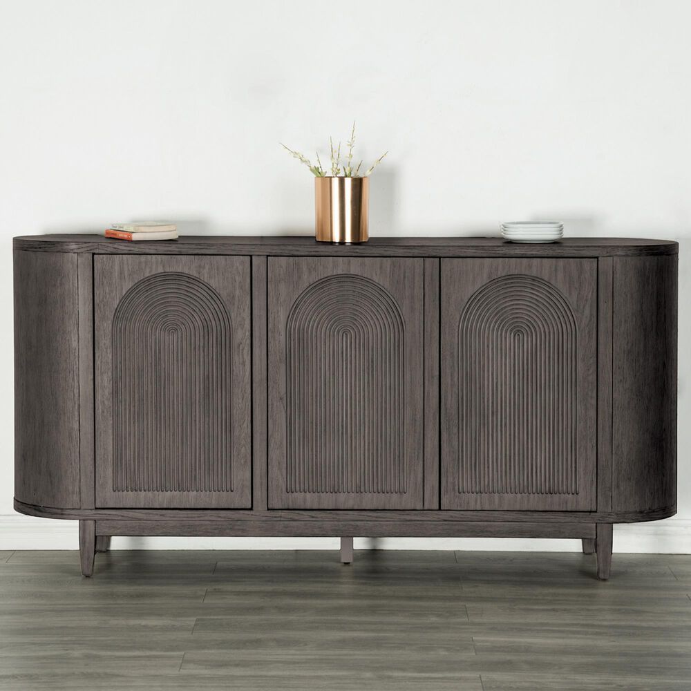 Furniture of America Sterling West 3-Door Server in Ash Gray, , large