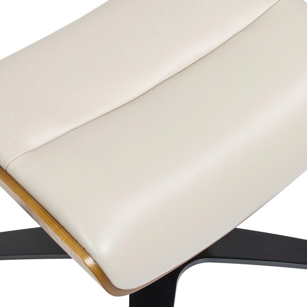 Jennifer Taylor Home Jovan Ottoman in Pastel Beige, , large