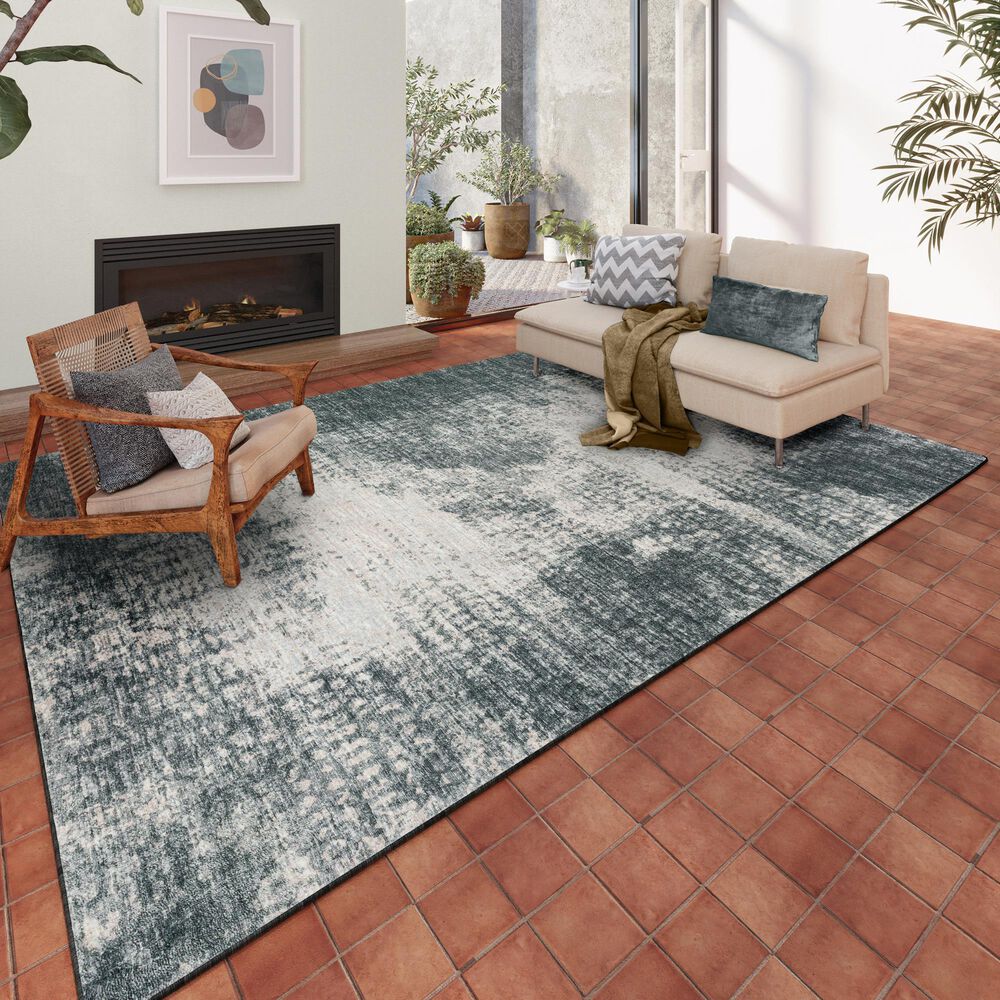 Dalyn Rug Company Winslow WL1MN 3&#39; x 5&#39; Midnight Indoor/Outdoor Area Rug, , large