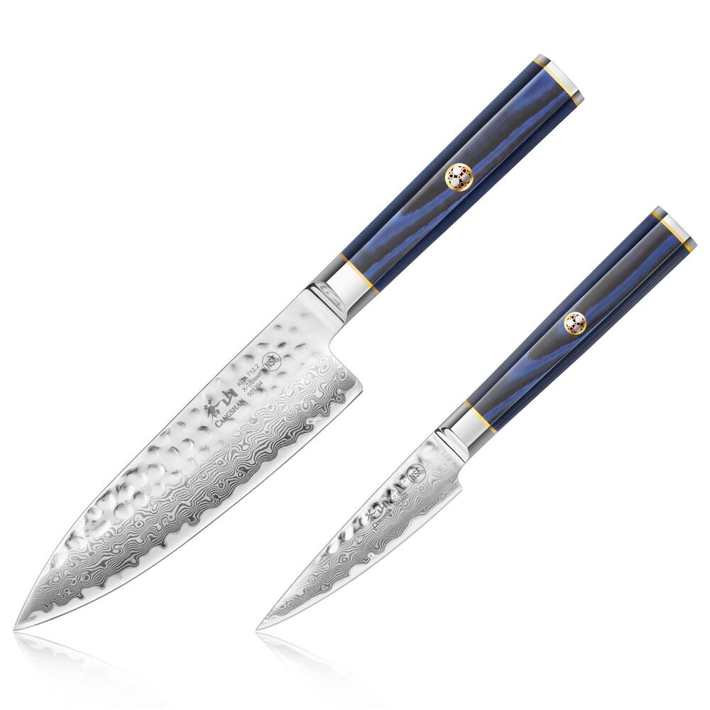 Cangshan Kita 2-Piece Starter Knife Set in Blue and Black, , large