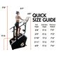 STEPR Plus Stair Climber with 27" HD Touchscreen Console in Black, , large