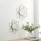 Maple and Jade 20.5" x 18" Floral Wall Decor in Black and Beige (Set of 2), , large