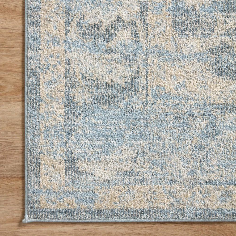 Loloi II Odette 4&#39; x 6&#39; Sky and Beige Area Rug, , large