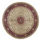 Oriental Weavers Ariana 95J 8" Round Cream Area Rug, , large