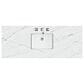James Martin Vanities Brookfield 60" Single Bathroom Vanity in Burnished Mahogany with 3 cm Ethereal Noctis Quartz Top and Rectangle Sink, , large
