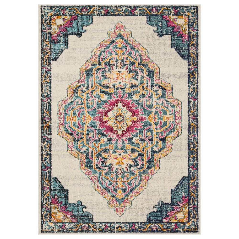 Safavieh Monaco MNC254F 4" x 5"7" Multicolor Area Rug, , large